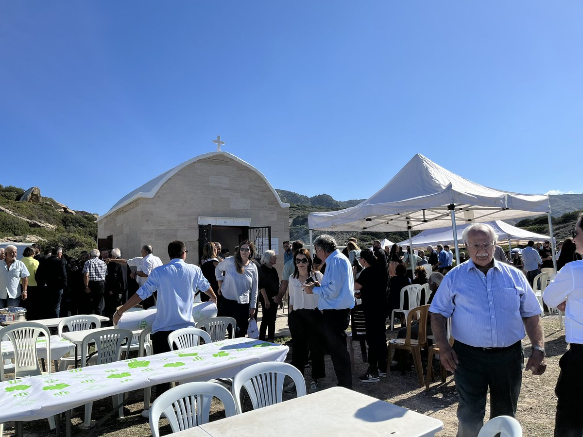 SalinaGrenet's tweet photo. It is always a pleasure to share beautiful moments with #Maronite friends of #Cyprus. Today we were all gathered in the chapel dedicated to St George of the Seeds close to #Kormakitis. https://t.co/uYtME37Kw9