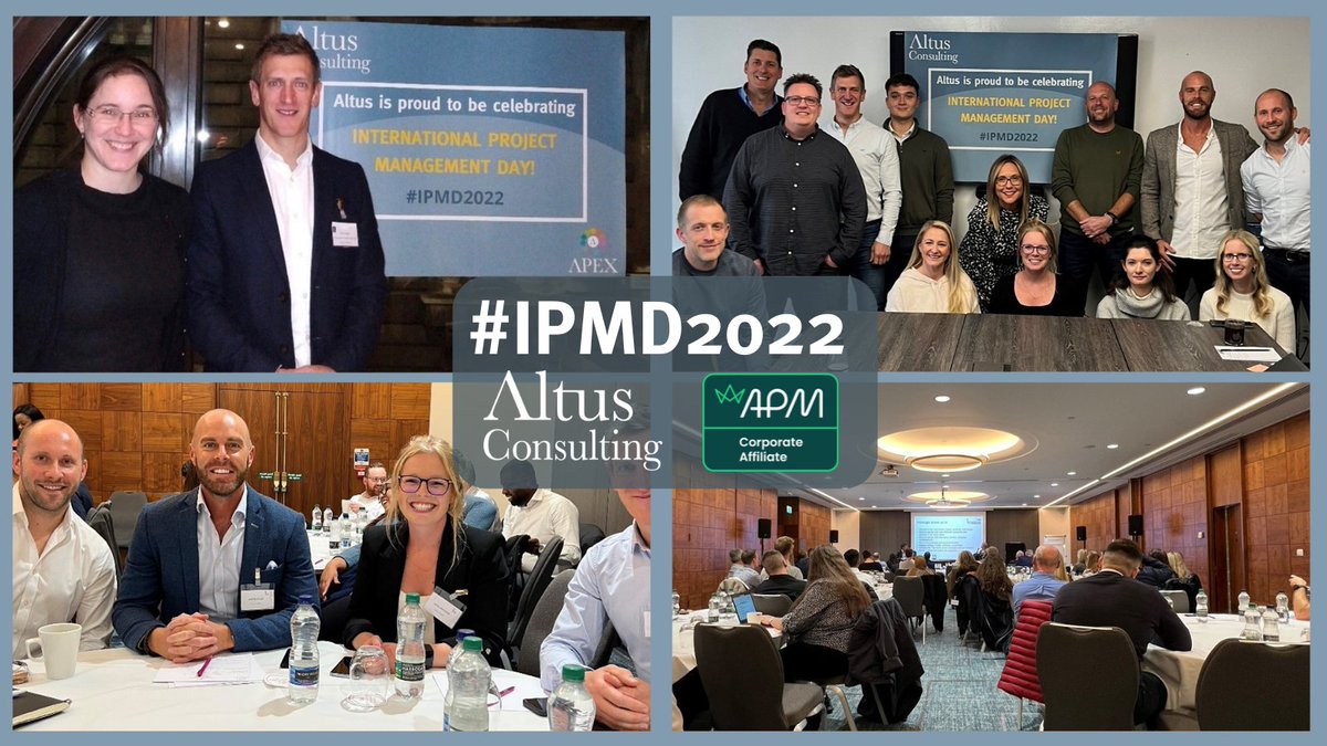 Altus is proud to be celebrating #IPMD2022 &amp; with the release of our 1st collaboration blog with <a href="/APMProjectMgmt/">Association for Project Management</a>, we share their views on the emerging themes, challenges &amp; insights on the evolution of #ProjectManagement: loom.ly/rkx40NA 

#AltusConsulting #ChangeDelivery