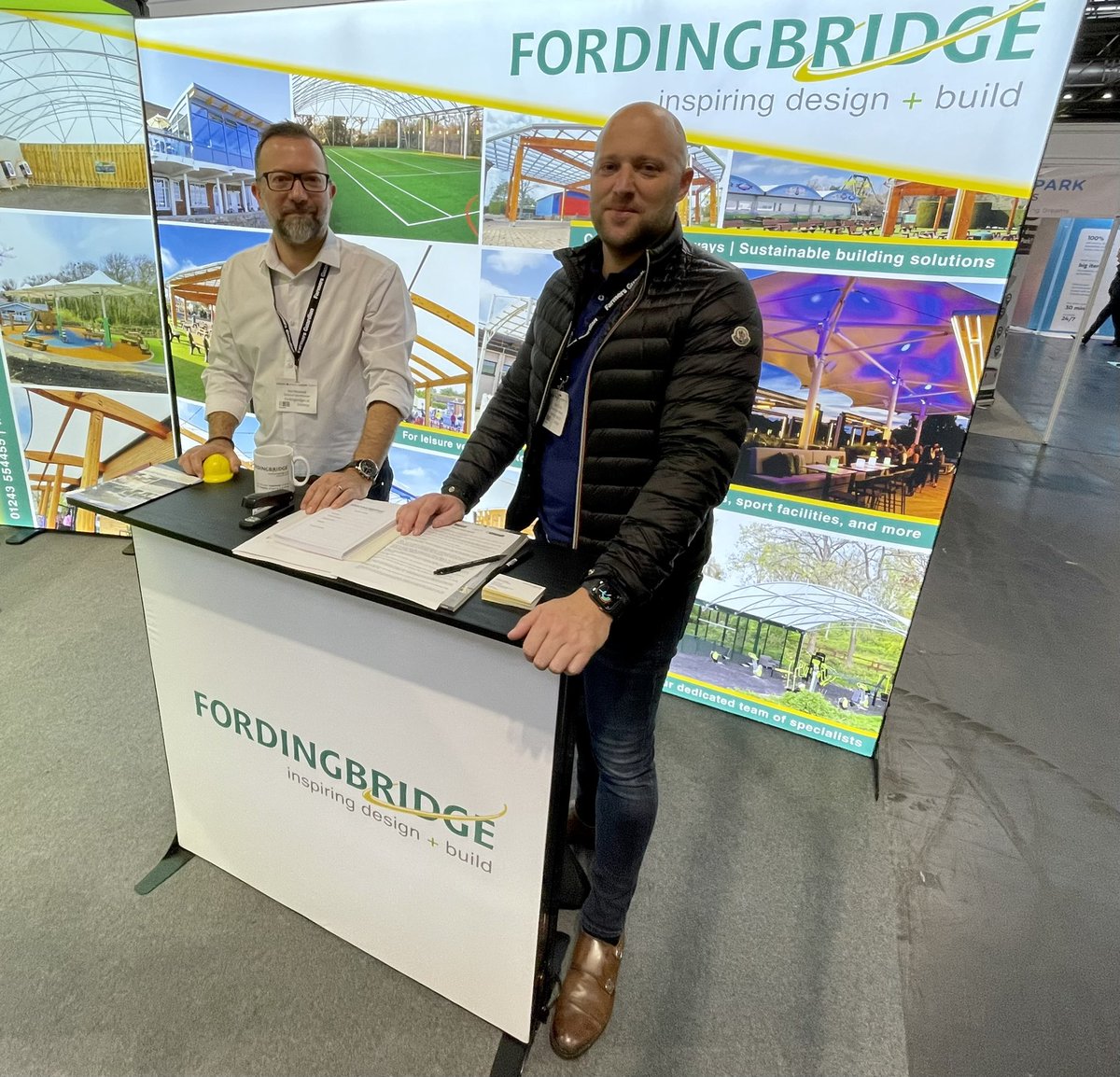 HolParkScene's tweet photo. Be sure to chat with the team at @Fordingbridgedb on stand HP1220 at the @HP_Innovation park show

#holidayparkscene #holidayparkshow #caravanpark #campsite #glamping #landdiversification #fordingbridge https://t.co/FOwtI1JDkv