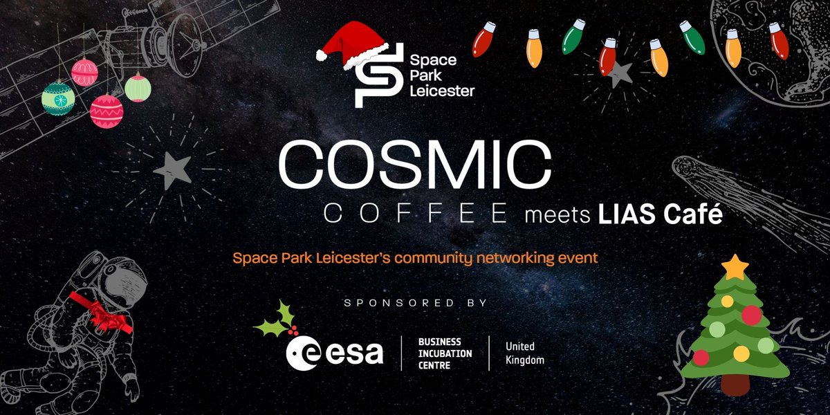 Sign up our Christmas themed Cosmic Coffee x Leicester Institute for Advanced Studies networking event on 7 December: eventbrite.co.uk/e/christmas-co…
