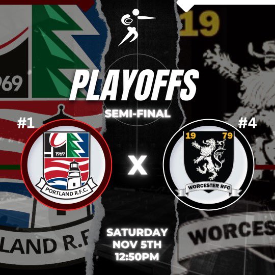 Knockout rugby, what’s not to love? A rematch with Worcester RFC for a spot in the final. #tasty #wearetheboysofmaine