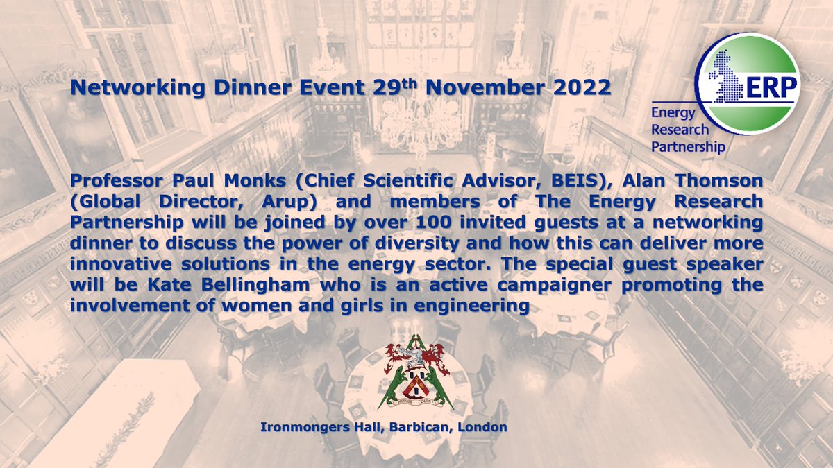 The next ERP Networking Dinner is just 3 weeks away!