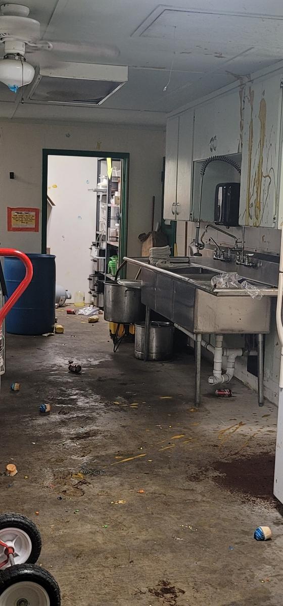 I was hoping I'd wake up today and feel better about it, but I don't. I found our concession vandalized last night when I went to go get it ready for today's game. Band parents work really hard to provide for the band through this building. I'm sad.