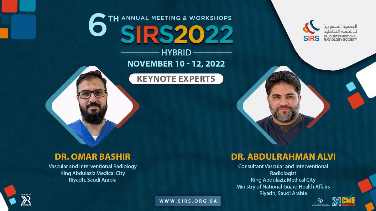 Saudi Interventional Radiology Society tweet media