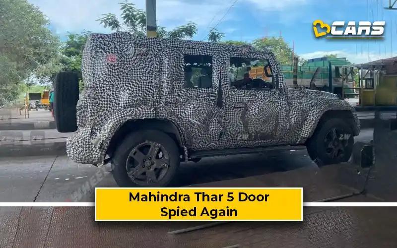 v3cars's tweet image. 2023 @MahindraRise Thar 5 door spied again

v3cars.com/news/2023-mahi…

#V3Cars #suv #Thar5Door #Thar #Thar5DoorSpied