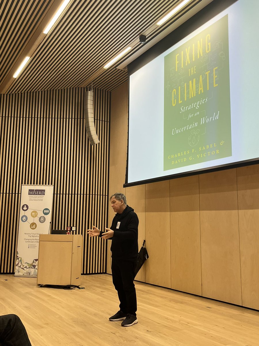 WISERDNews's tweet photo. Fascinating lecture from Prof Charles Sabel @ColumbiaLaw on the challenges involved in #FixingtheClimate and some of the strategies that are being implemented to address these. We need to find ways to move away from the status quo and induce #innovation. https://t.co/WqaKmSuAQU