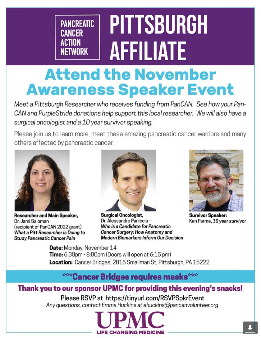 11 days away from our speaker event to raise awareness during the month of November 💜💜
