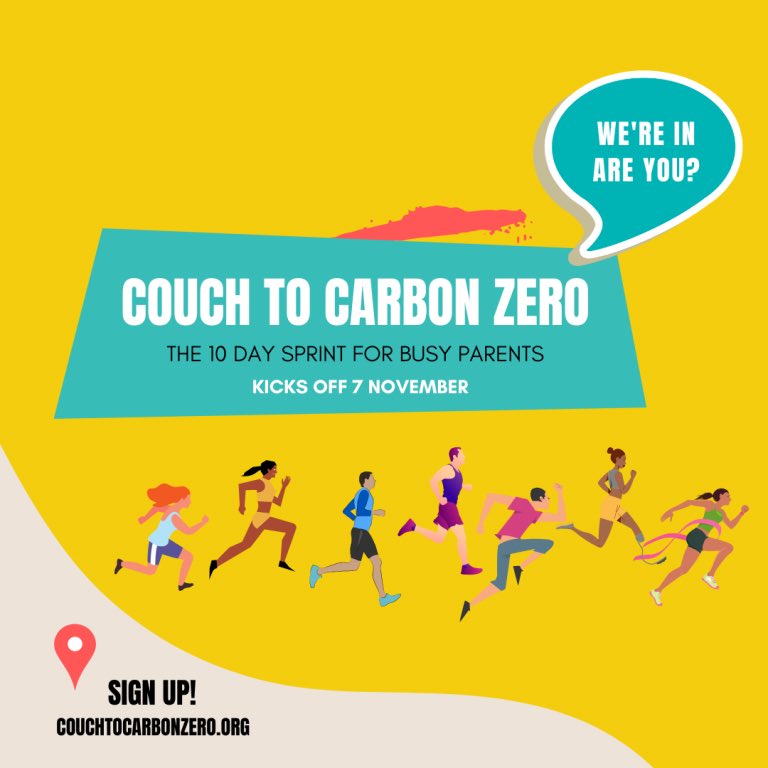Ever wondered what else we can be doing to be sustainable? 

We interviewed Aimee and Sonia from Couch to Carbon Zero – they’re on a mission to make smart climate action easy for all of us, no matter how busy we are!  

Find out more: tinyurl.com/2p8n2rzj

#BeTheChange