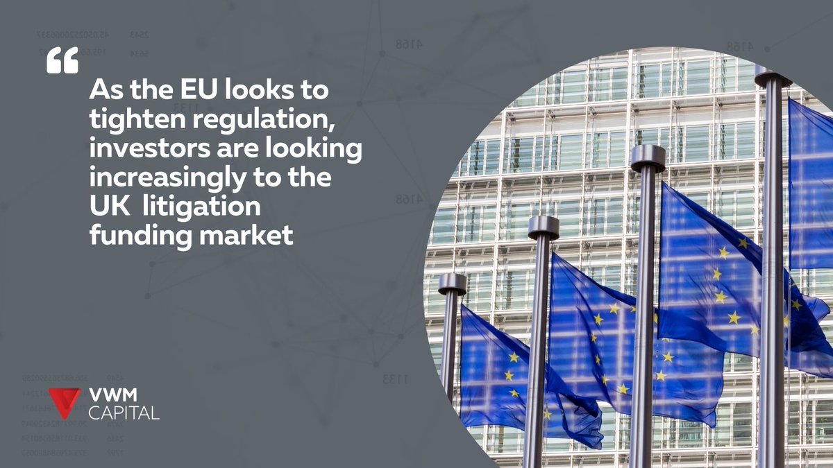 vwmcapital's tweet photo. The UK’s #litigationfunding market is growing rapidly – a trend that could accelerate following the EU’s recent move towards tighter regulation ⚖️ https://t.co/qsr6nQ90ny
#litigationfund #litigationfinancing #litigationfinance #UKlitigationfunding #EUlitigationfunding https://t.co/iRfLNWDvZb