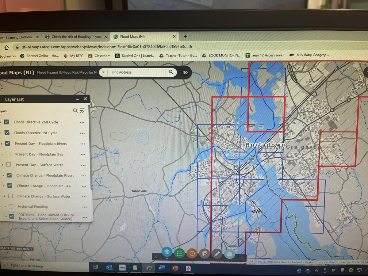 A fantastic GIS resource from <a href="/nidirect/">nidirect</a> which allowed our students to check the flood risks of areas in Northern Ireland. Very relevant in our Year 10 lesson today. 🌧