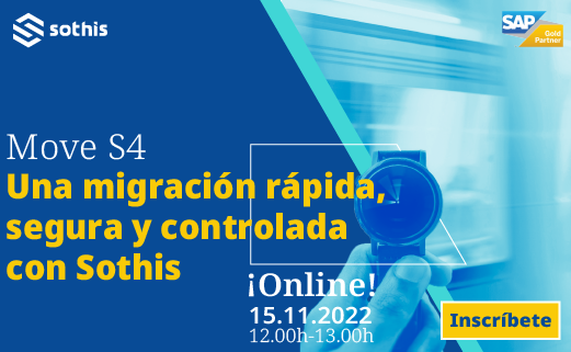 ¿Buscas migrar a #SAP S/4HANA? 🚀 Sin fórmulas mágicas, te contamos nuestra visión y metodología para llevar a cabo una migración rápida, segura y rentable.

Te contamos nuestro Modelo de #Migración Sothis Move S4 en nuestro próximo #webinar

sothis.tech/sothisconnect/…
#KeepGrowing