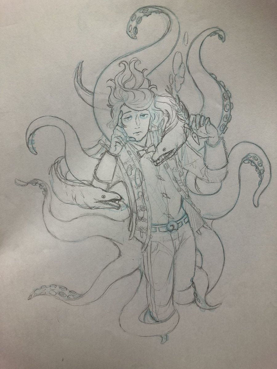 うっわ、エイトフットめっちゃ真面目に描いてた!懐かしい!🐙5年くらい前……? 