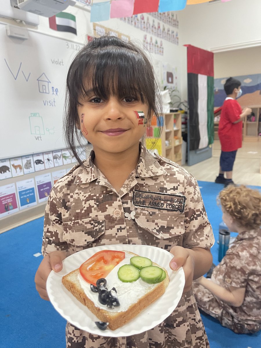 AIS_Grade1's tweet photo. Celebrating Flag day in 1A by making our healthy and delicious flag sandwiches! #AISGrade1 #AISFlagDay2022 https://t.co/QriND2oHmi