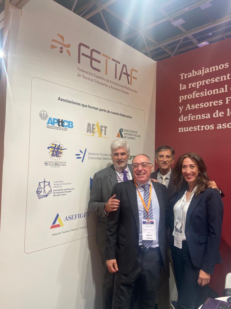 Asefiget's tweet photo. Asefiget en la Feria Accountex España 2022. @francislef, @SageSpain, @FETTAF https://t.co/nRHaFAQiFv