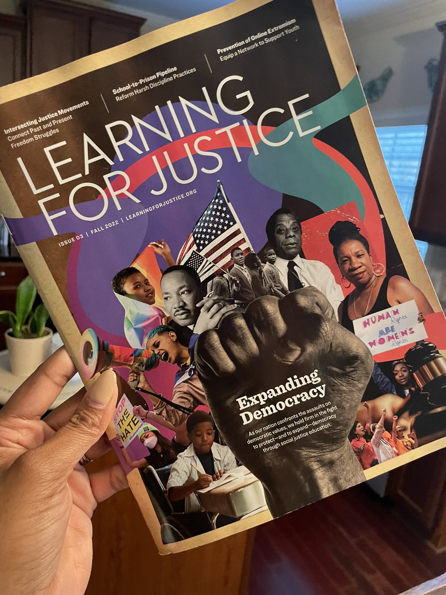 loveteachbless's tweet image. Yes, Mr. James Baldwin. Knowing where you came from matters. It makes you limitless. Love this quote lifted in the @learningforjustice magazine I received today! So excited and eager to dig in! 👏🏽👏🏽#socialjustice #changemaker #learningforjustice #teachthetruth #knowbetterdobetter