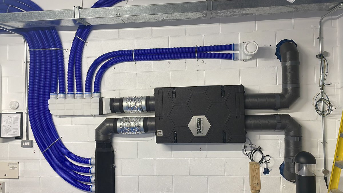 nilan_uk's tweet photo. Soon to be hidden...It's a shame really. I think its art #mvhr #ventilation #heating #cooling #indoor #iaq #slservices https://t.co/I7SDy1970h