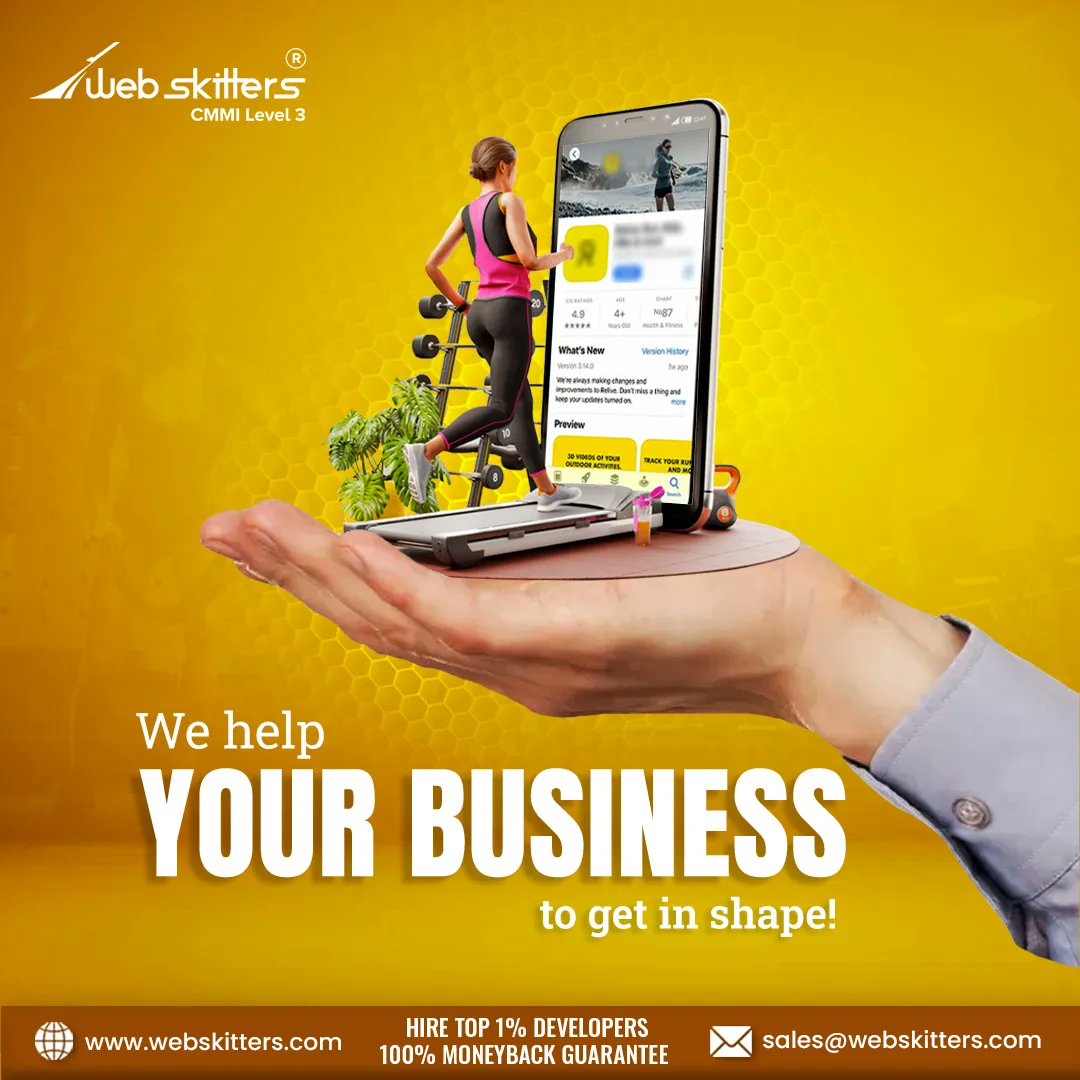 WebSkitters's tweet photo. Develop your fitness app solution with the experts and go forward to set up a successful digital presence for your business.

Hire our expert team!
https://t.co/zoKF7HXRDr

#fitnessappdevelopment #onlinefitnessportaldevelopment #mobileapplicationdevelopment #hiretheexperts https://t.co/mZaLt6gXXl