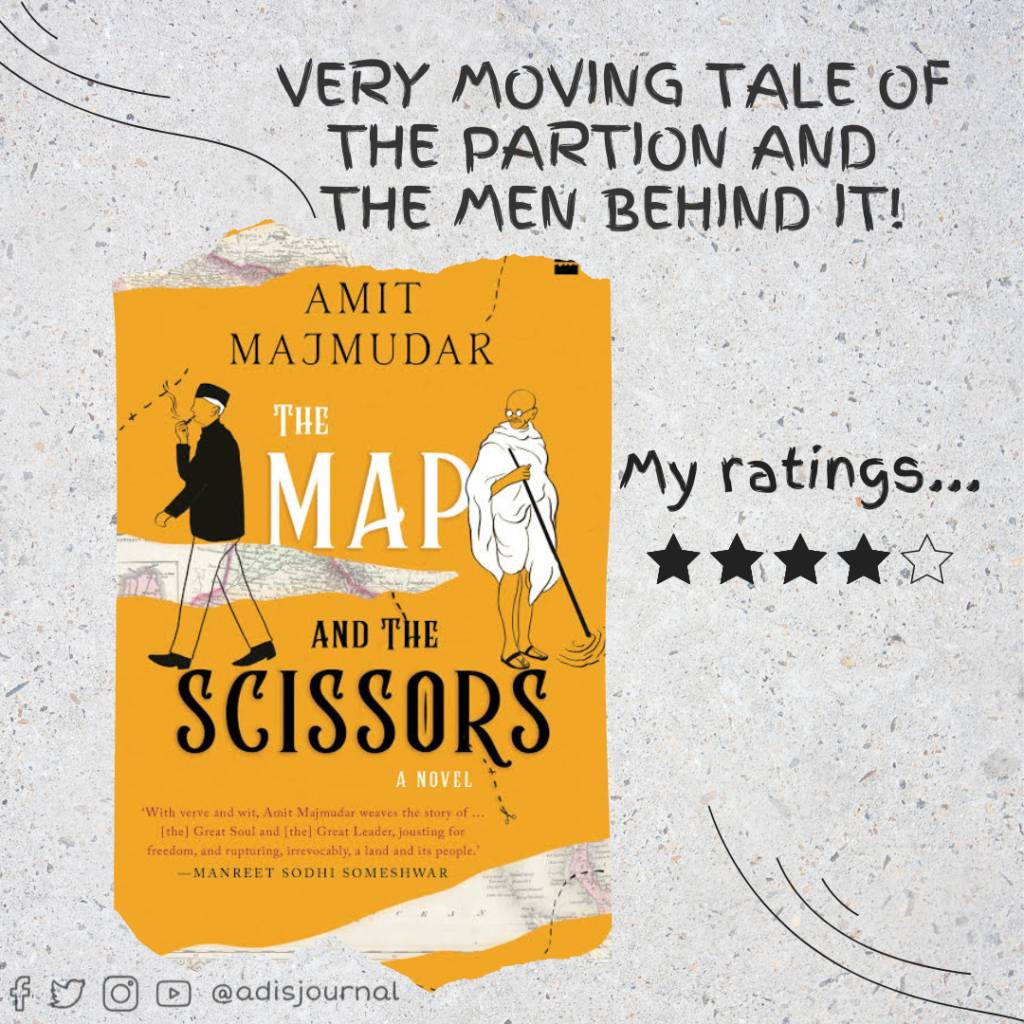 blogchatter's tweet photo. The Map and the Scissors by @AmitMajmudar, published by @HarperCollins is an unbiased historical fiction about the Indian partition that tells moving tales from both sides, says @adisjournal in the #bookreview https://t.co/zSCTDGghLB
#BookChatter #TheMapandTheScissors https://t.co/Hv3hlnNZ2f