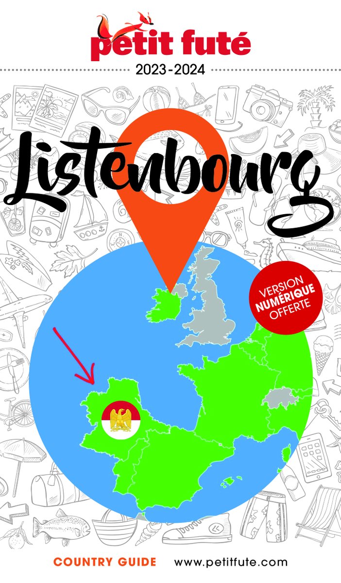 guidespetitfute's tweet photo. Le guide Petit Futé du Listenbourg vient de sortir ! 🌍 Ne manquez pas nos bons plans et adresses pour découvrir ce nouveau pays 😉😂 #listenbourg https://t.co/jzdyCB0FHE