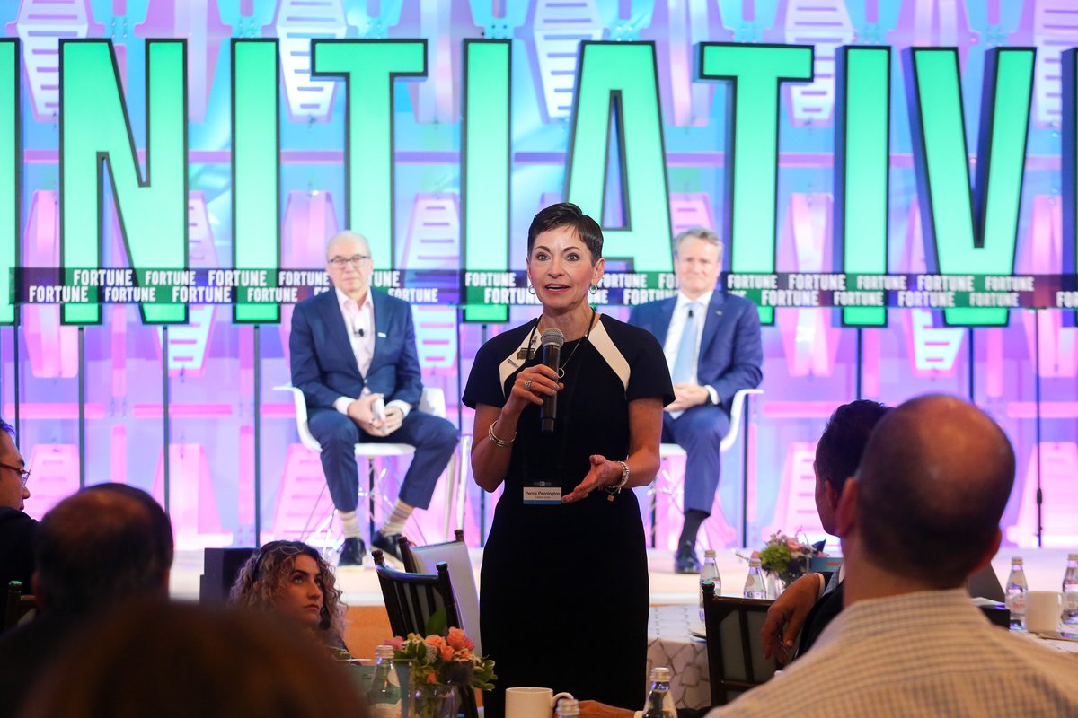 “We’re leaders that know we embody the ambition, purpose and culture of the organizations that we lead,” Penny Pennington, Managing Partner @EdwardJones says at the #CEOInitiative.