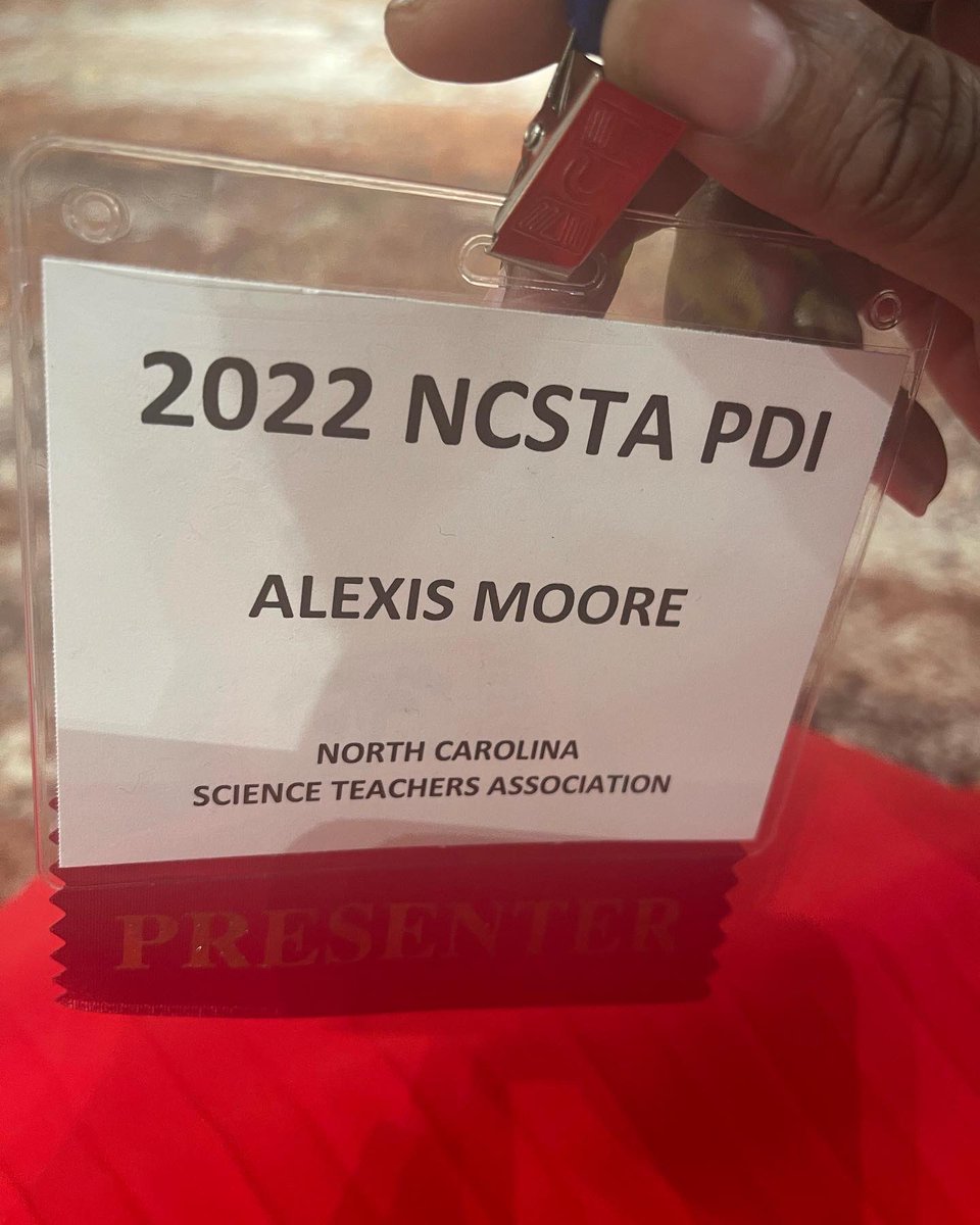 Super excited to present at the NCSTA Fall Conference! Can’t wait to share how you can SUCCESSFULLY implement STEM Learning in a virtual setting! Putting <a href="/IgniteOnlineDPS/">Ignite! Online Academy</a> on the MAP! #ToSTEMfinityandBeyond 🚀👩🏾‍🔬🧪 <a href="/NCScienceLeader/">NCSLA</a> <a href="/NCSTA/">NCSTA</a> <a href="/SEEDFellows/">STEM Educators for Equity & Diversity Fellows- NC</a> <a href="/DurhamPublicSch/">Durham Public Schools</a>