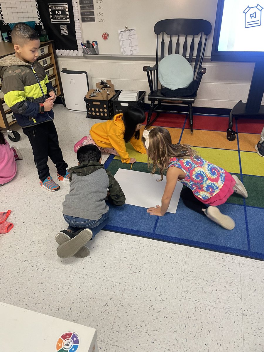 MsNarkevic's tweet photo. Collaborating to create positive posters to discourage bullying during Morning Meeting today! @RLCPrincipal https://t.co/oFUyKyvYFu