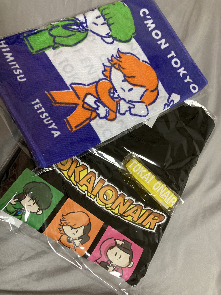 tokai_siba's tweet image. まちにまったグッズきた✨✨
Tシャツ大きいけどかわゆい( *´꒳`*)