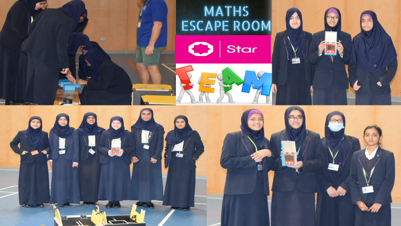 edengirlsslough's tweet photo. Key stage three pupils work together as a team on their numeracy skills to crack codes and mysteries during their Maths Escape Room event. #MathsEscapeRooms #Numeracy #TeamWork #CrackingCodes https://t.co/GeyUZIo7qf