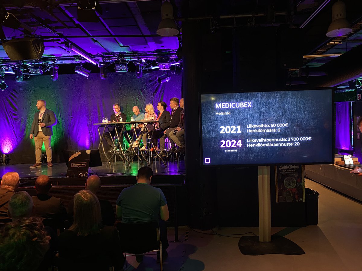 <a href="/medicubex/">MedicubeX Ltd</a> toimittaa terveysteknologisia itsemittauslaitteita  elintoimintojen mittaamiseen. <a href="/kasvuopen/">Kasvu Open</a> karnevaalin kattaus on huippuluokkaa tänä vuonna. <a href="/varma_tweet/">Työeläkeyhtiö Varma</a> kiittää 👍