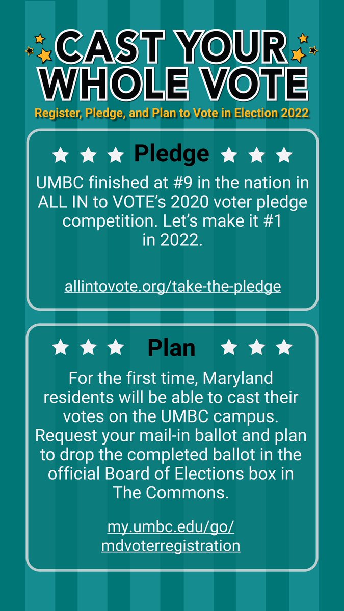 Election Night Extravaganza,@umbclife's Election Day tradition, is one week away. Come to the umbc commons on Tuesday, November 8th from 7 pm-midnight to celebrate the conclusion of the 2020 election session.
