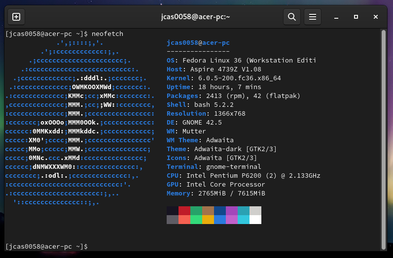 JuanCAraujoS's tweet image. Well, @fedora isn't lagging bahind either. #F36 is already on #Kernel6... Good job, commnity!
#LoveLinux