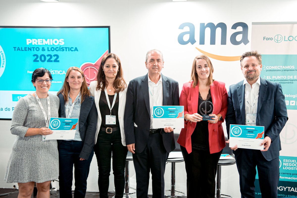 👉 Finalistas en los Premios Talento &amp; Logística 2022 de <a href="/forodelogistica/">Foro de Logística</a> en la categoría ⭐ “Buenas prácticas en gestión de talento”, el pasado 27 de octubre. 

¡Enhorabuena a todo el equipo!

#gestión #logística #talento #supplychain