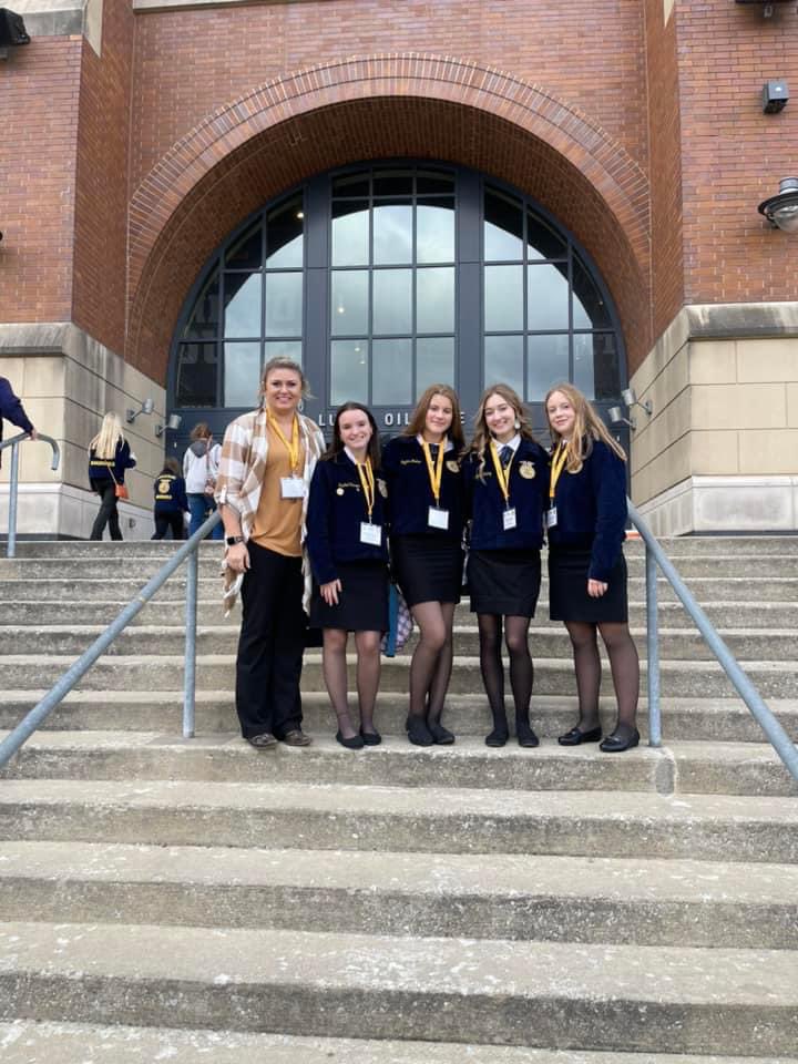 MelbourneSchoo1's tweet photo. We are proud of MHS FFA representing OUR school and community at the National FFA Conference in Indianapolis. Keep leading! #gokatzgo https://t.co/UwNKGTtLUF