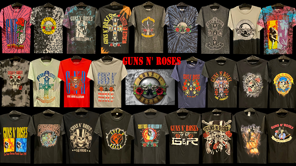 いよいよ今週末はGUNSの来日公演🎸🏟️🌹 GUNS N' ROSES JAPAN TOUR
