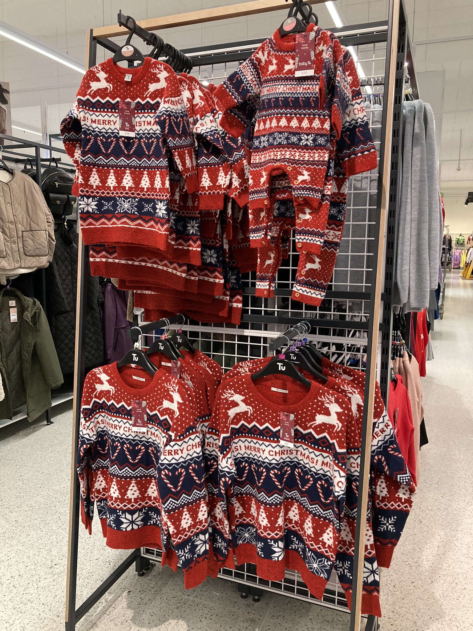 Christmas jumpers sainsburys 2025