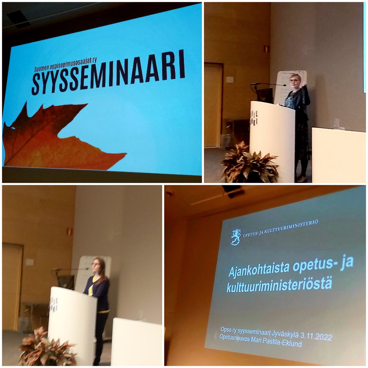 Tänään ja huomenna puhutaan #oppisopimus koulutuksesta #ammatillinenkoulutus #OpsoRy2022