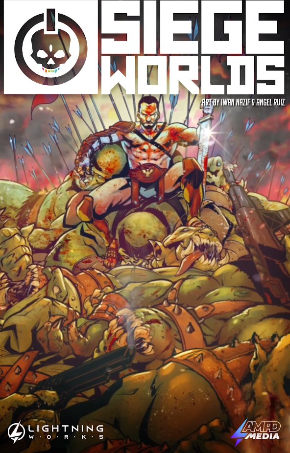 LightningWorks is a Web3 multimedia company that owns 45% of Games Interactive, with three games in development. Siege Worlds is the first of many P2E games and the name of our first interactive NFT comic.

lightningworks.io/nft-comics-lau…