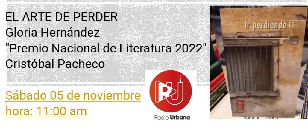 LETRAS AL AIRE

Este sábado, por Radio Urbana🎙️📻 fger.org/radiourbana/