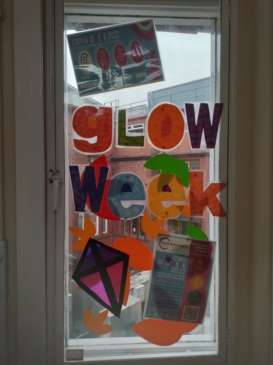 sarahpearceCbit's tweet photo. Glowing activities happening this week @Bham_Childrens #besafebeseen #gloweek2022 #cbituk https://t.co/AWApnzpDwd