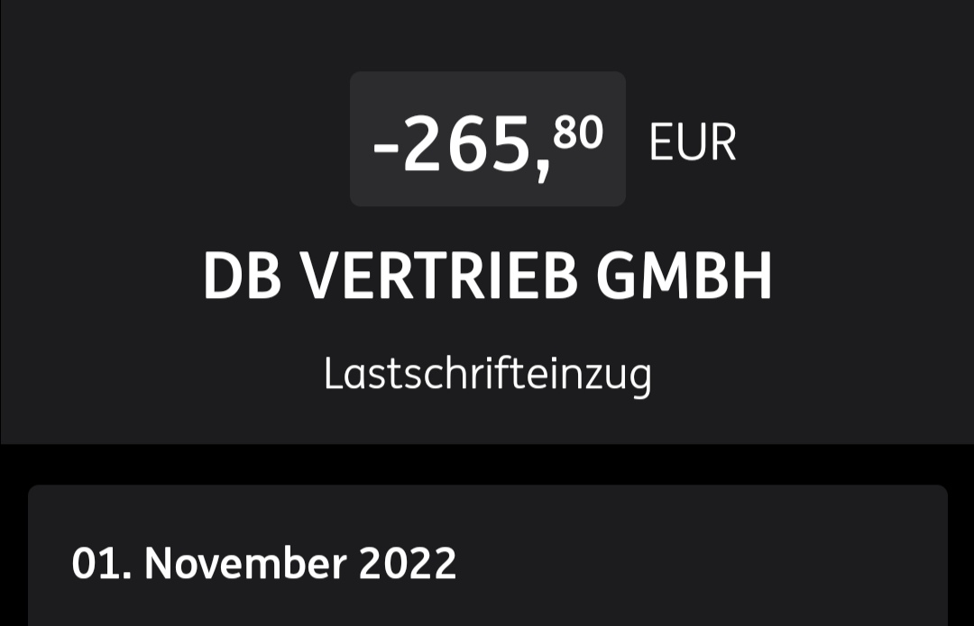 Tomato_Aachen's tweet photo. @mondschaf23 265€ für die Pendelstrecke Aachen-Köln (ca 100km).

Doch, ich denke unser Familienkonto wird eine deutliche Entlastung spüren. https://t.co/Q7zzDYvzJl