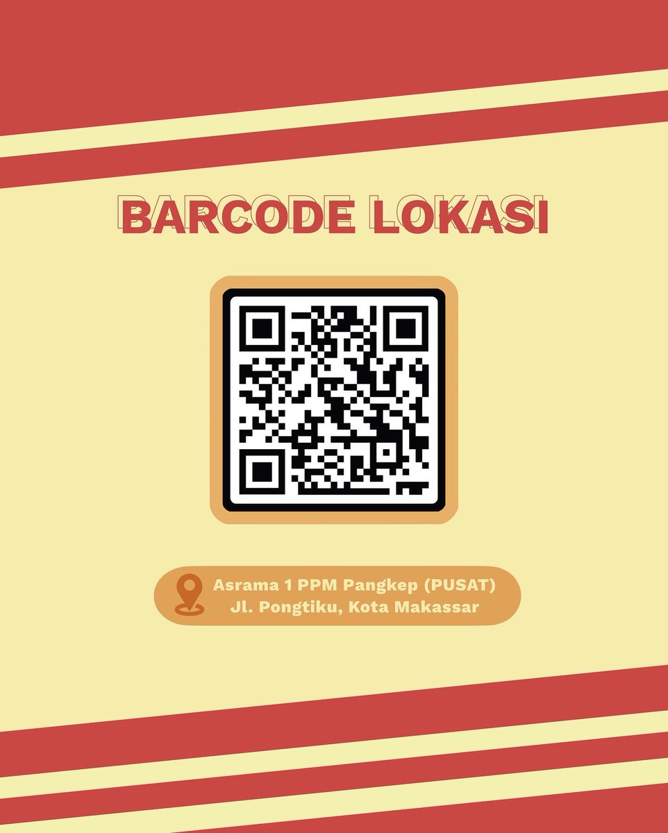 Halo warga Kosmik! 

Karena kemarin banyak kebingungan soal lokasi Mubes periode kali ini, nih Miko mau share denah lokasi dan barcode lokasi juga! agar memudahkan kalian menuju ke lokasi mubes kita

Yuk, mari bergabung di Musyawarah Besar XXXV 

Sampai jumpa besok ya 🙌🏻✨