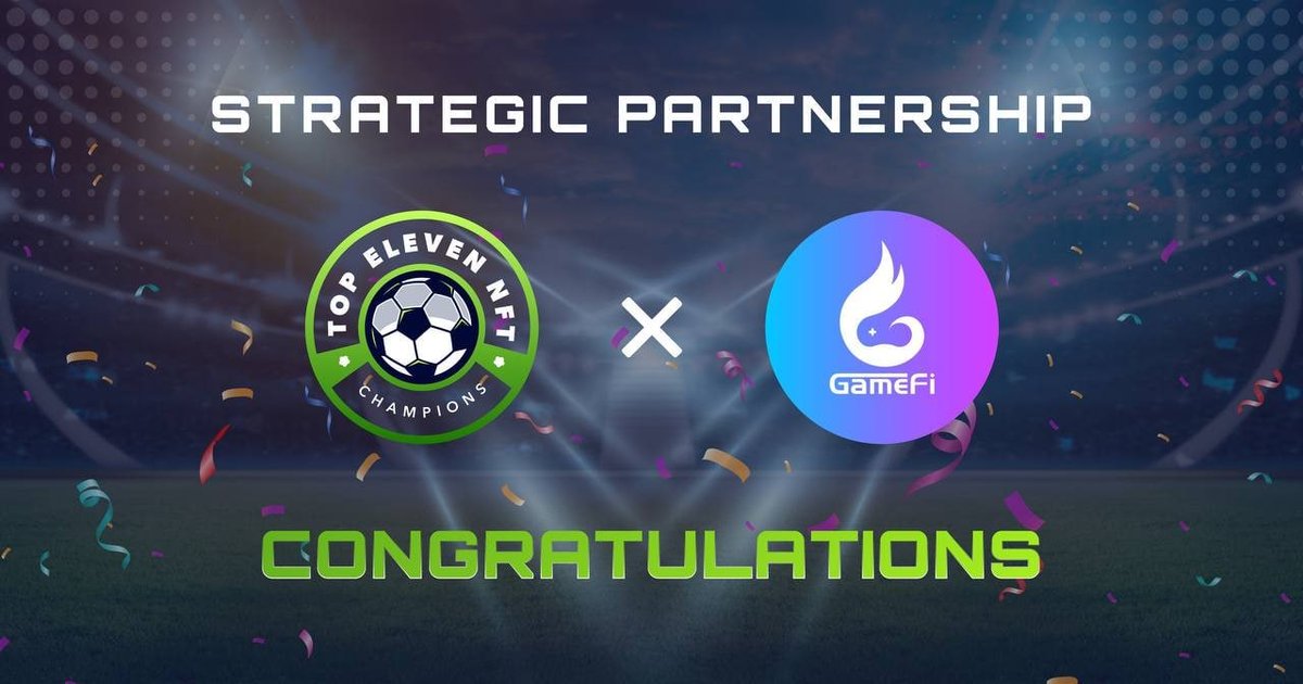 New #airdrop: TopElevenNFT
Reward: 2300 TOPE (~$5)
News: GameFi
Distribution date: After TGE

🔗Airdrop Link: t.me/TopElevenNFTAi…