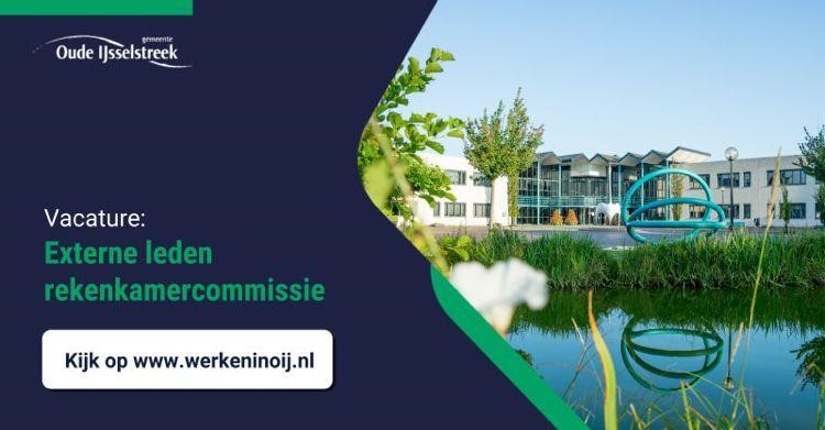 ❗️Vacature: Externe leden rekenkamercommissie. Voor meer informatie kijk op: oude-ijsselstreek.nl/werken-oij