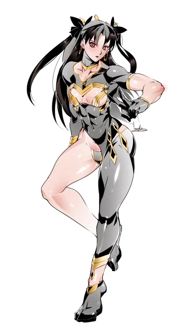 #公式設定ではないということは重々承知しているがなぜか自分の妄想の中でデフォルトになってしまっている二次創作設定 イシュタルがムキムキ 