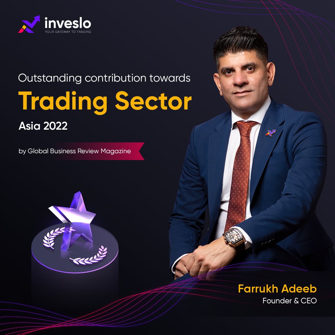 InvesloOfficial's tweet photo. Congratulations to the Founder & CEO @farrukhadeeb who has been awarded “Outstanding Contribution Towards Trading Sector Asia 2022” by Global business review magazine 🥳
#community #bestceo #thankyou #team #trading #trader #grateful #business #finicial #BestBroker #awards https://t.co/pG8QnQnwZu