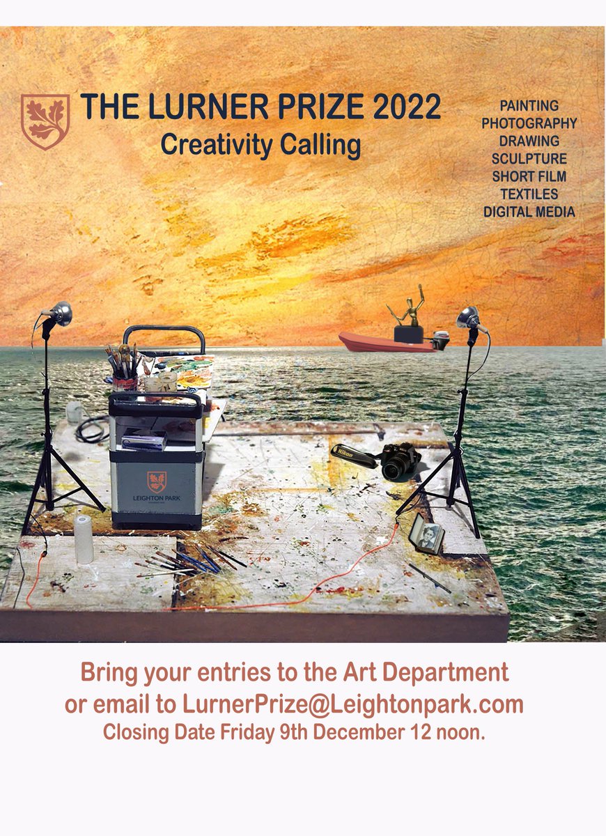 Eager to announce that The Lurner Prize is now officially open for entries. 🎨🎬📸🧹🖌️✏️ We look forward to all creative offerings from across our wonderful Leighton Park Community. Deadline 9th December,  share what you've seen or made this year! @LPSchool #artforall #Lunerprize