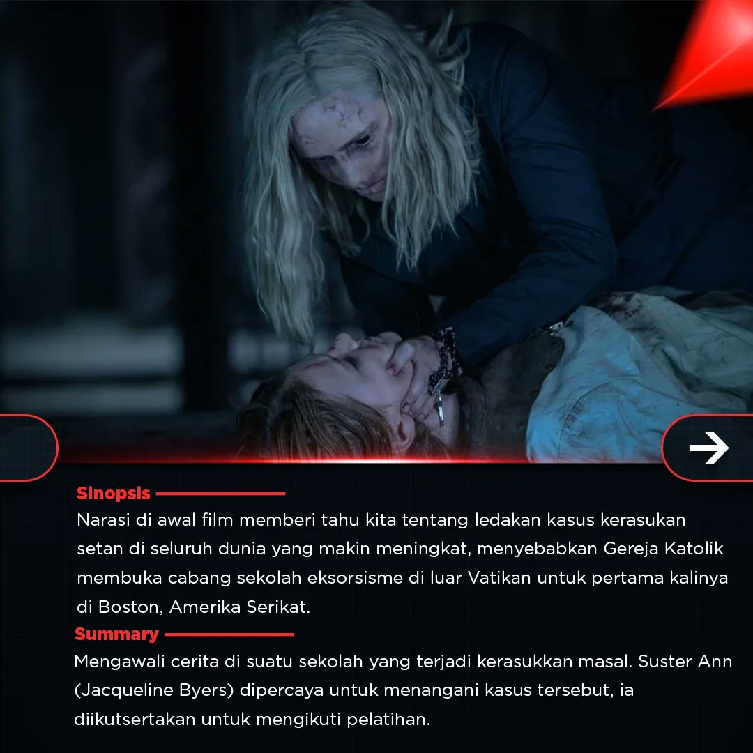 Sapawavefilms's tweet photo. Yang suka film bertemakan exsorcim, The Devil's Light bisa jadi list tontonan yang seru buat Cilers 🤩
Review lengkapnya di https://t.co/J2fV6rFmuJ
#cineverseid #thedevilslight https://t.co/wLPjFKuOk9