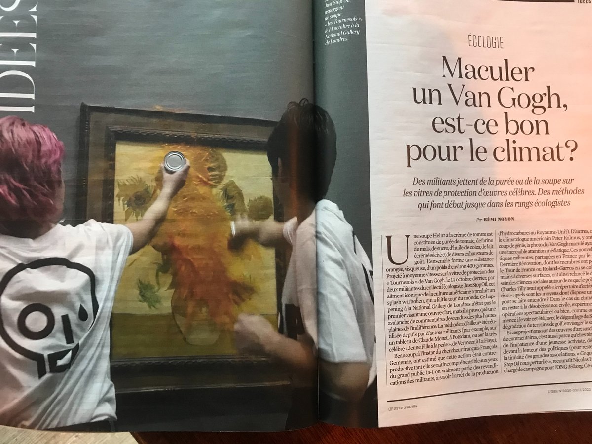 Cette semaine, @lobs met la climatologue Valérie Masson-Delmotte en une. 

Du côté des pages idées, on parle des débats en sciences sociales autour des modes d'action écologistes (sabotage, désobéissance civile, media stunt) et de trois livres qui examinent la question migratoire