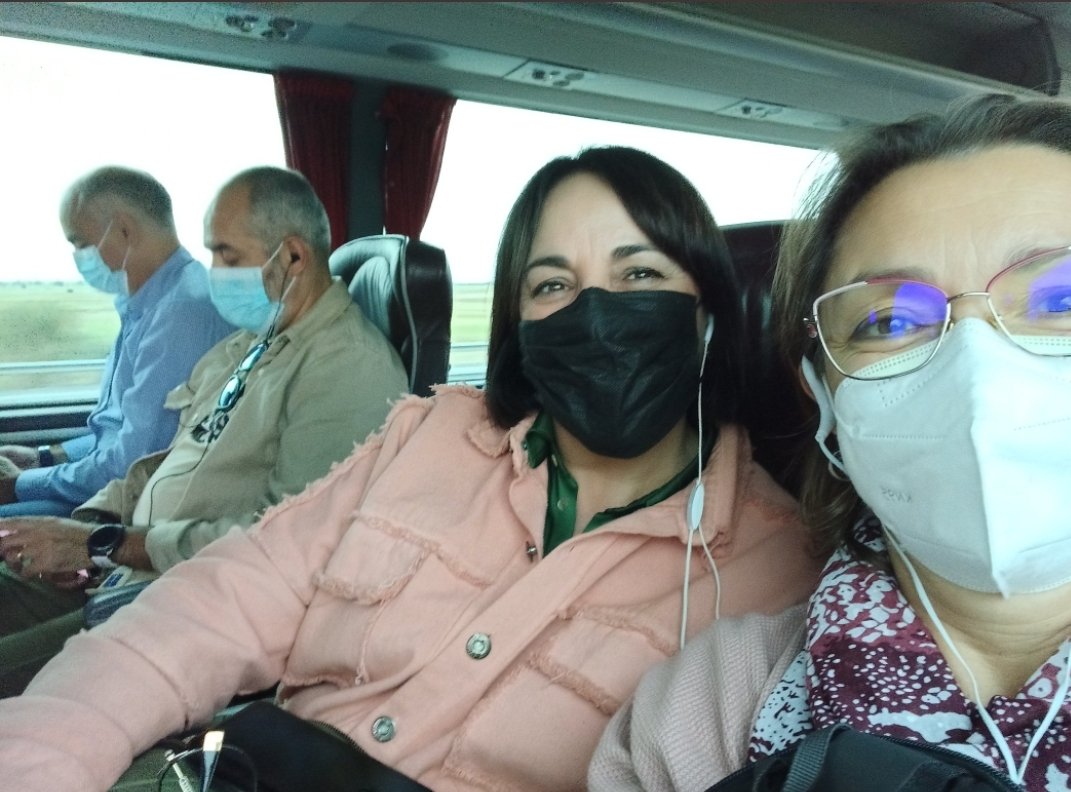 ccoo_ext's tweet image. ⚪ La delegación extremeña de @ccoo_ext con más de 300 personas y miles de trabajadores y trabajadoras de toda España en marcha desde primera hora a Madrid para exigir a la patronal salarios justos y el desbloqueo de los convenios

#SalarioOConflicto
#3NCCOO