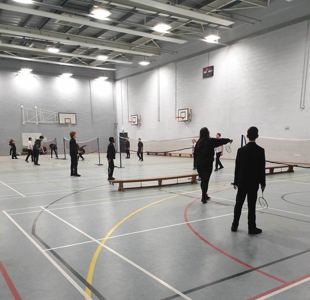 Good morning from Badminton Club 🏸🏸🏸